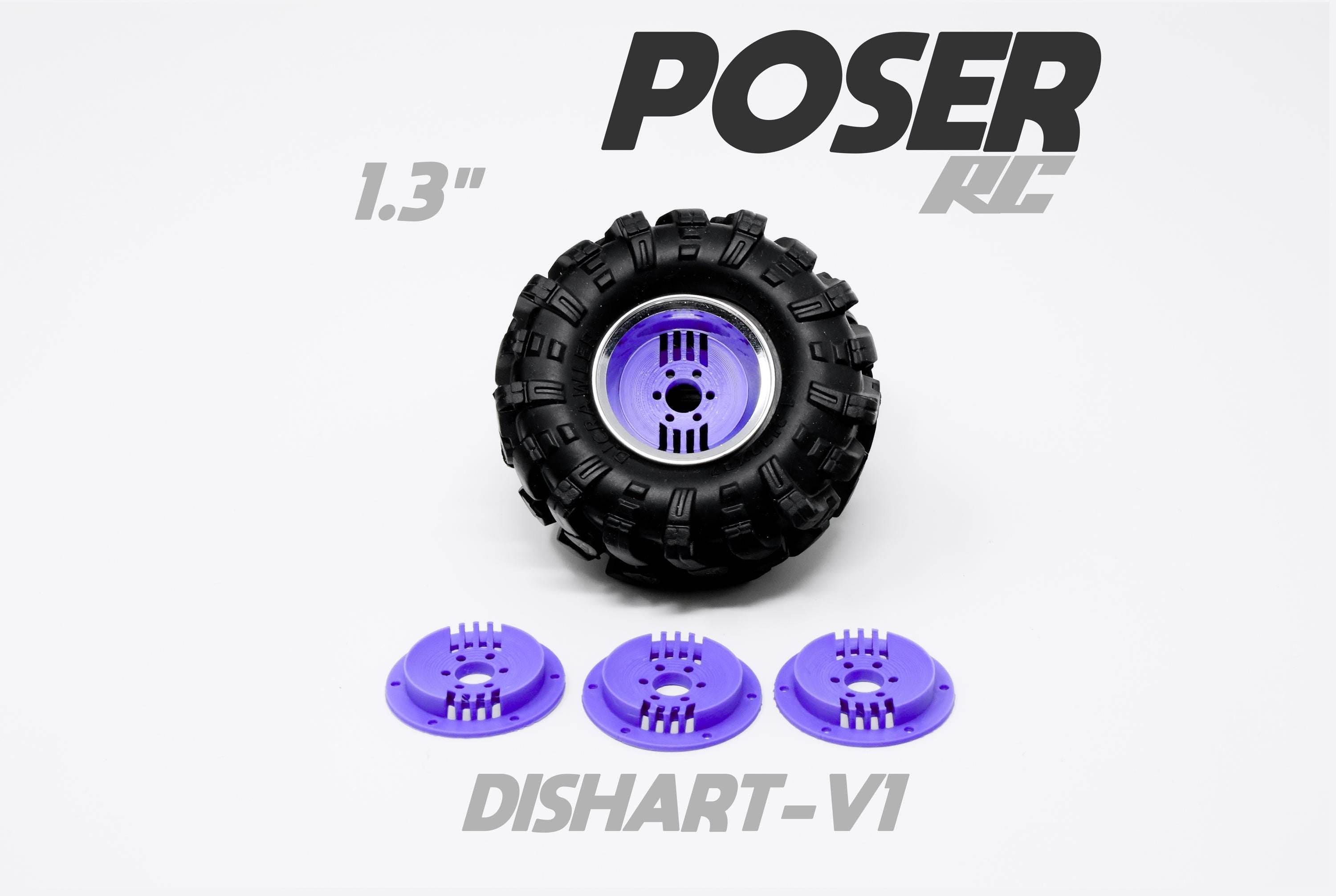 DishArt-V1 - 1.3" Wheel Inserts