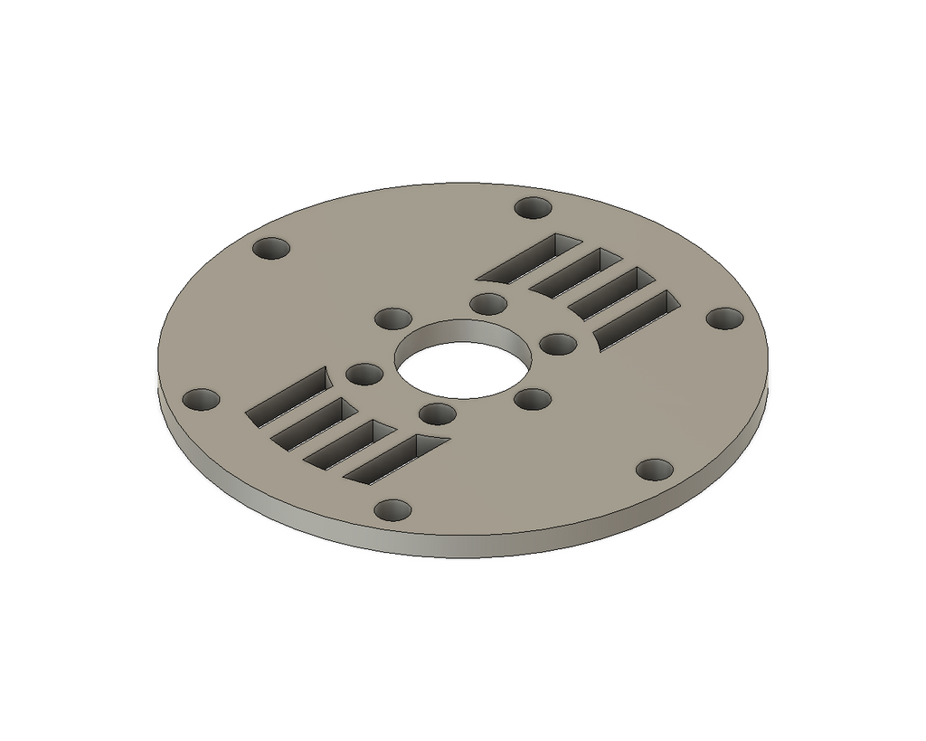 Stainless DiscArt-V1 1.3" Wheel Insert