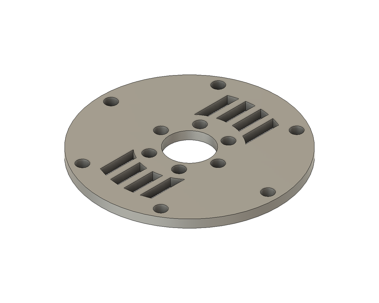 Stainless DiscArt-V1 1.3" Wheel Insert