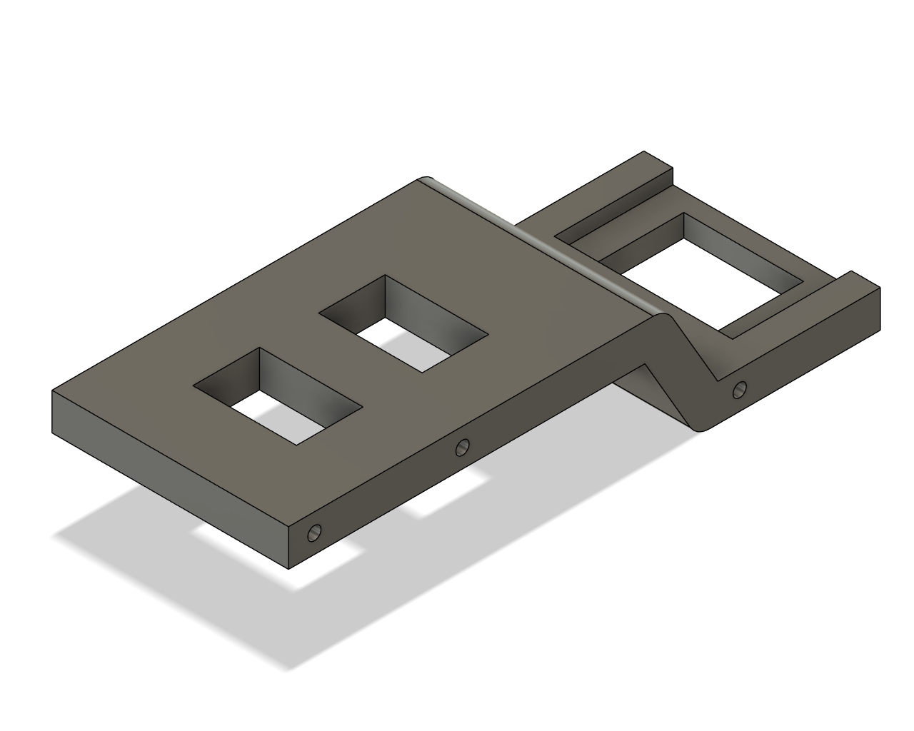 TRX4M Mount for Tinkertime RC Chassis